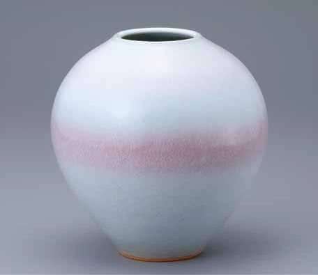 彩華釉壺