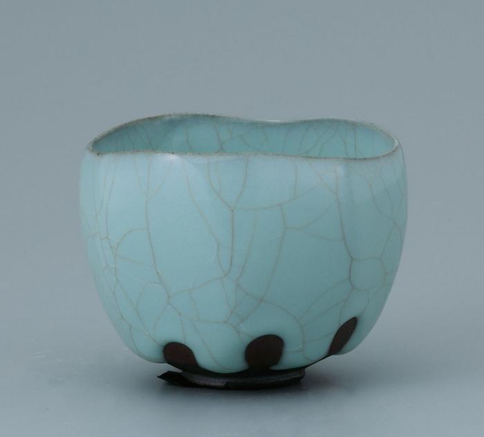 粉青瓷茶垸