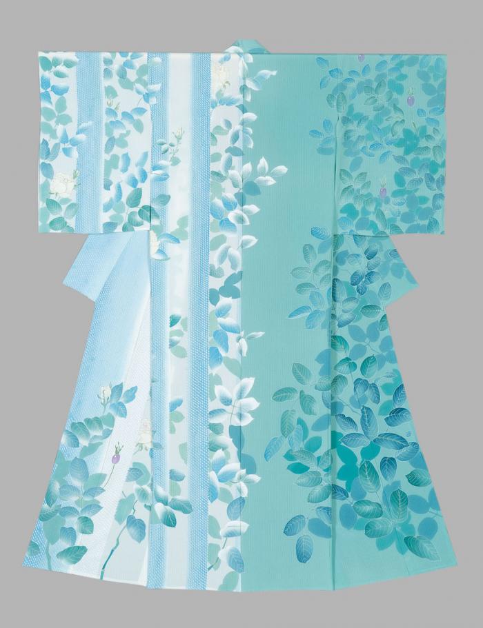 友禅着物「静謐」