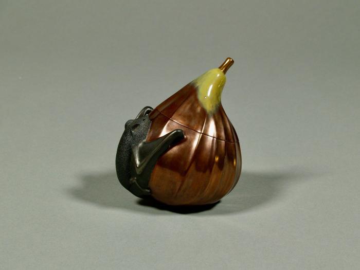 乾漆菓子器「無花果」