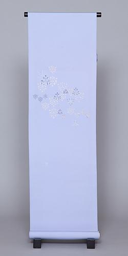刺繍摺箔名古屋帯「白露」