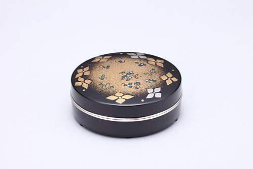 蒔絵「紫陽花」香合