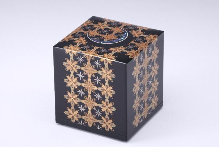雪月花文蒔絵箱「きらら」