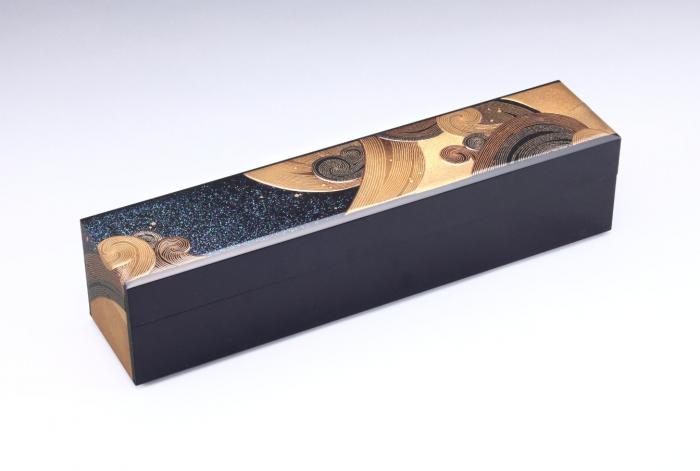 金彩蒔絵箱「潮彩」