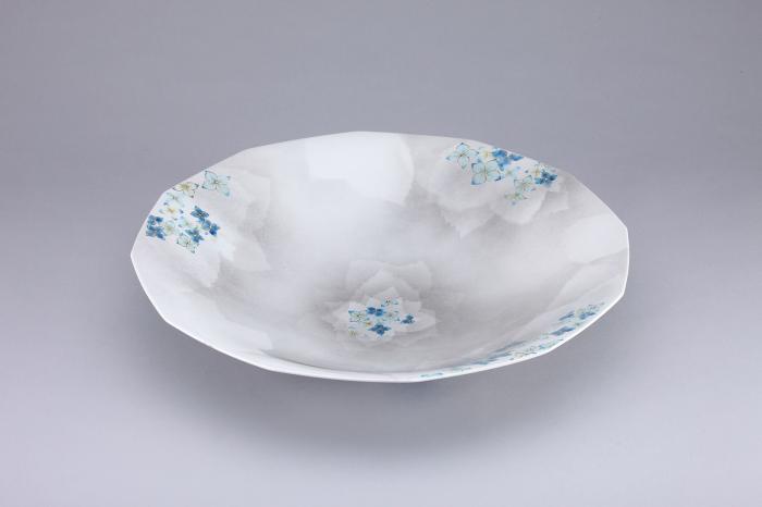 大皿「集真藍」