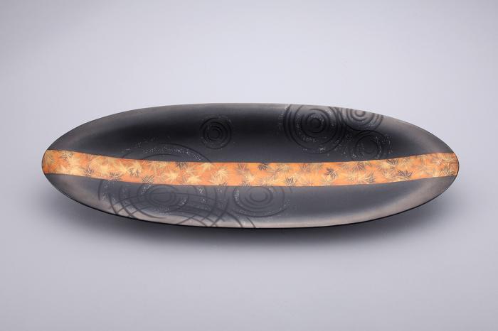 乾漆蒔絵盛器「みなも」