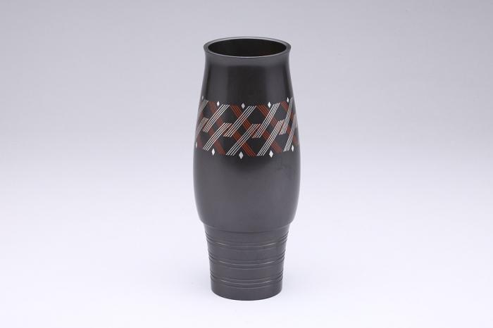 象嵌花器「綾」