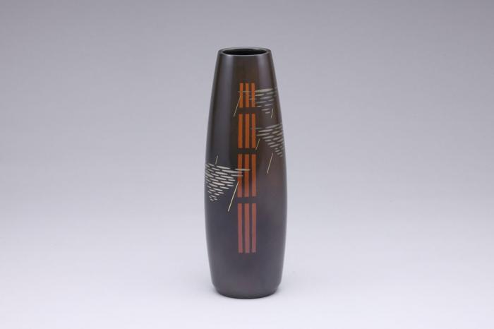 象嵌花器「夕影」
