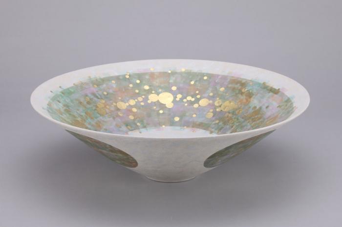 金襴手彩色鉢