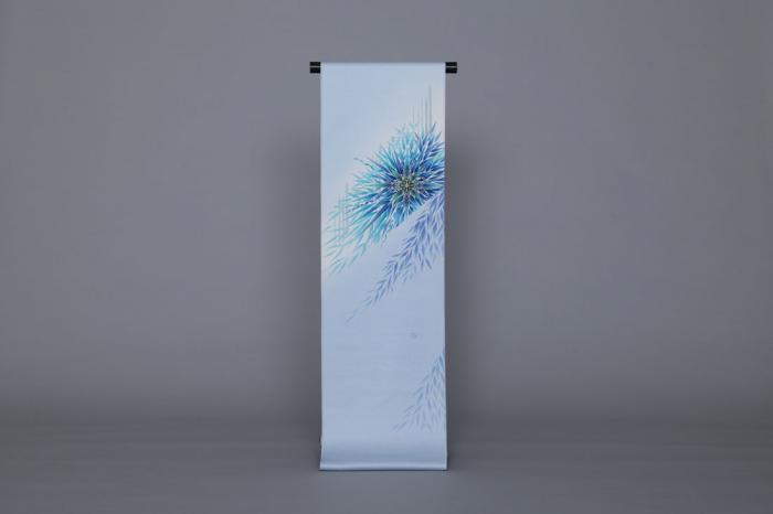 友禅染帯「菱遥」
