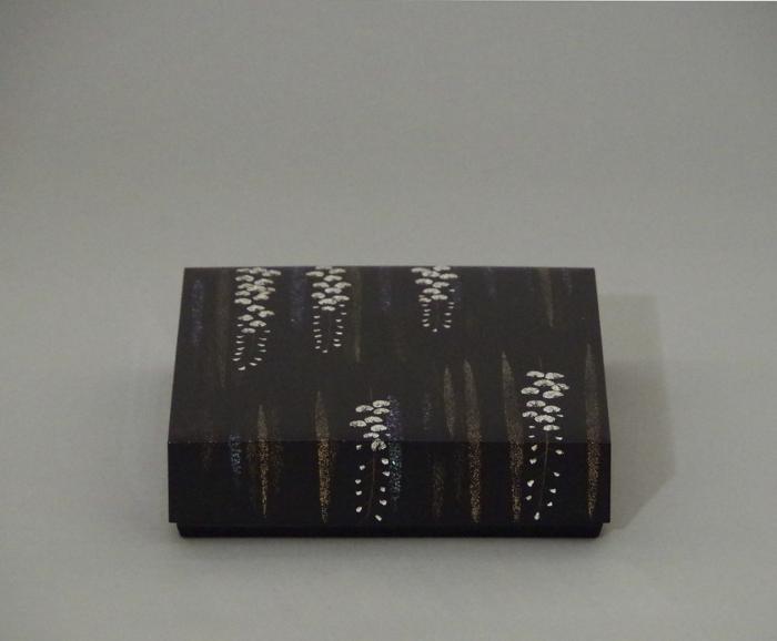 蒔絵色紙箱「薫風」