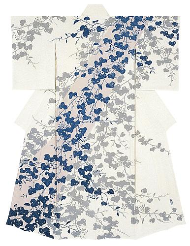 蒔絵友禅訪問着「曙光」