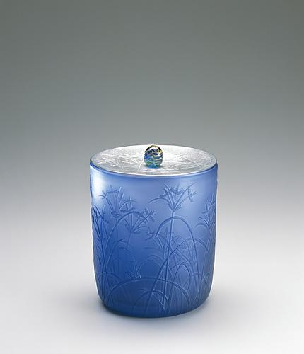 サンドブラスト水指「薄明」