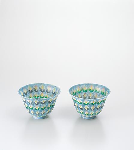 省胎七宝器「水辺の花」