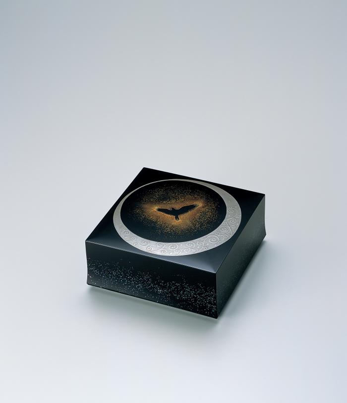 蒔絵存清小箱「月夜の渡り」