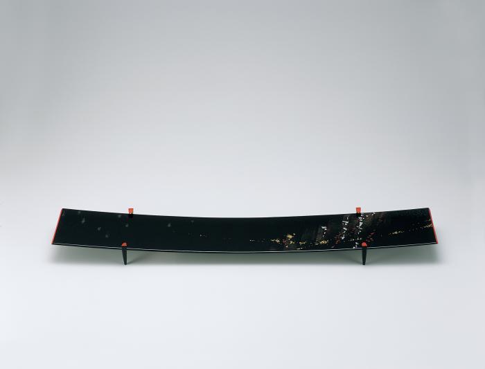 蒔絵盛器「椿」