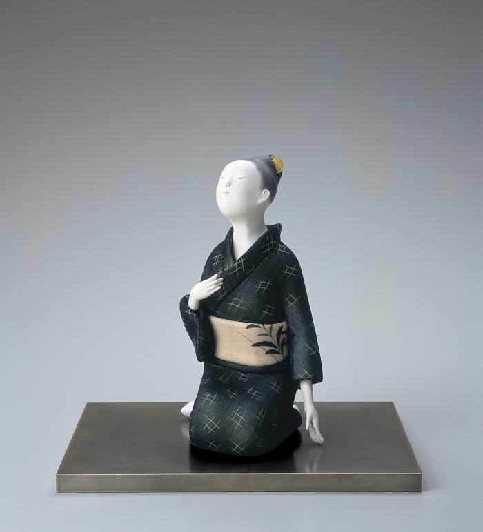 木彫「ひととき」