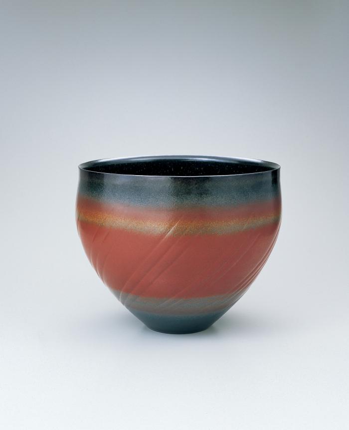 鉄茜花器