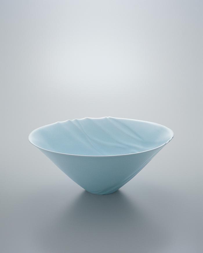 青流紋青白磁鉢