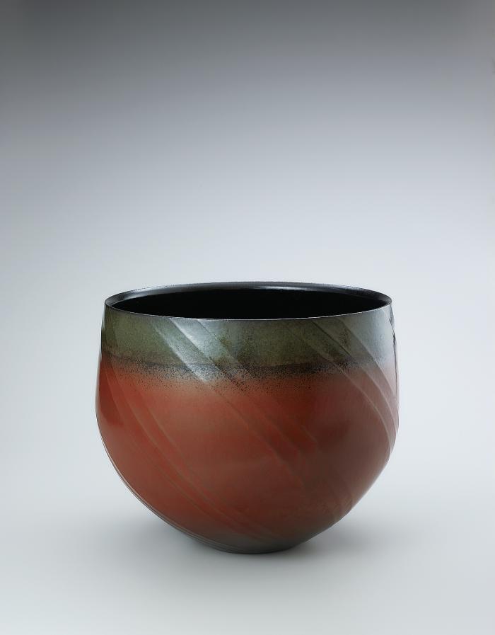 鉄茜花器