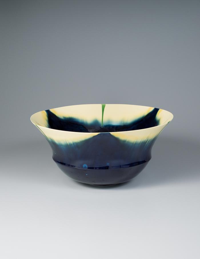 藍三彩「2001」