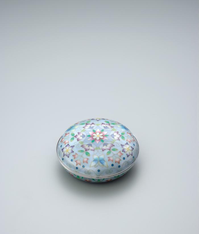 有線七宝合子「万華」
