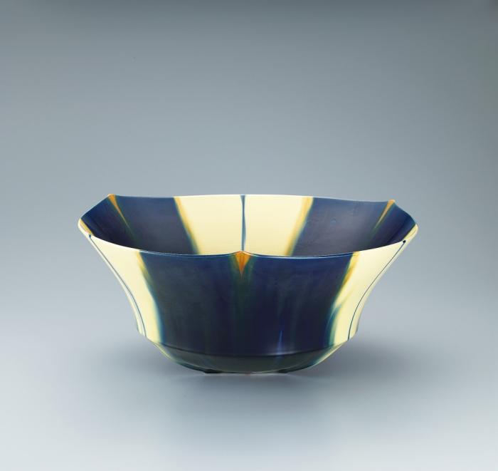 藍三彩「2002」