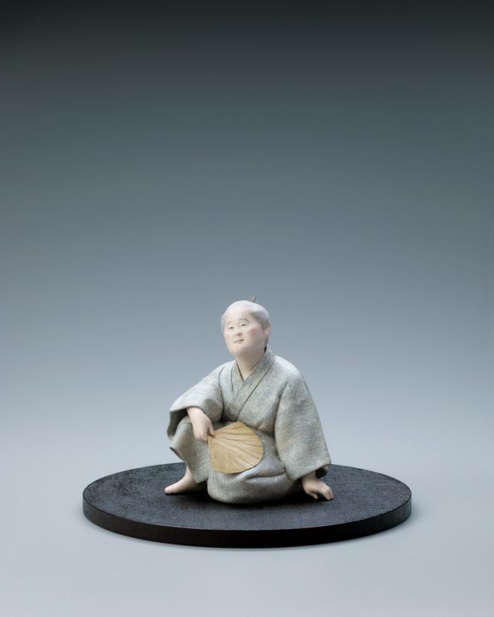 木芯桐塑紙貼「十三夜」