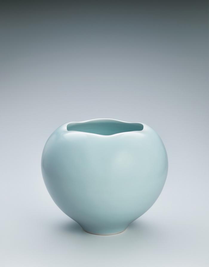 青瓷壺「無花果」