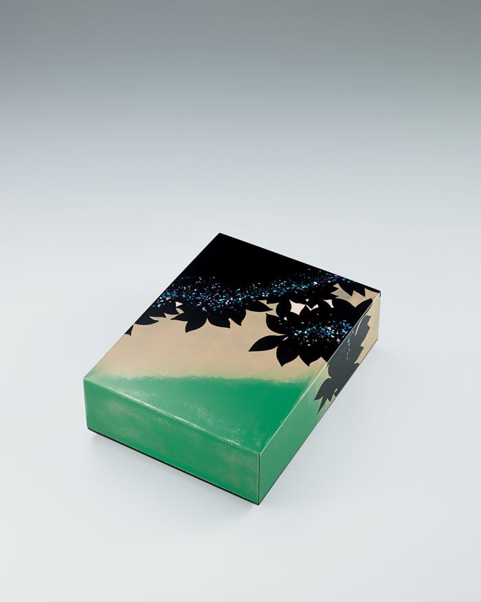 螺鈿小箱「緑蔭」