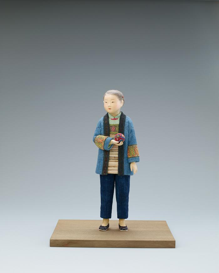 木芯桐塑布貼「毬の唄」