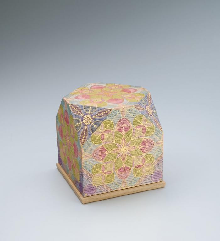 截金飾筥「百花彩光」