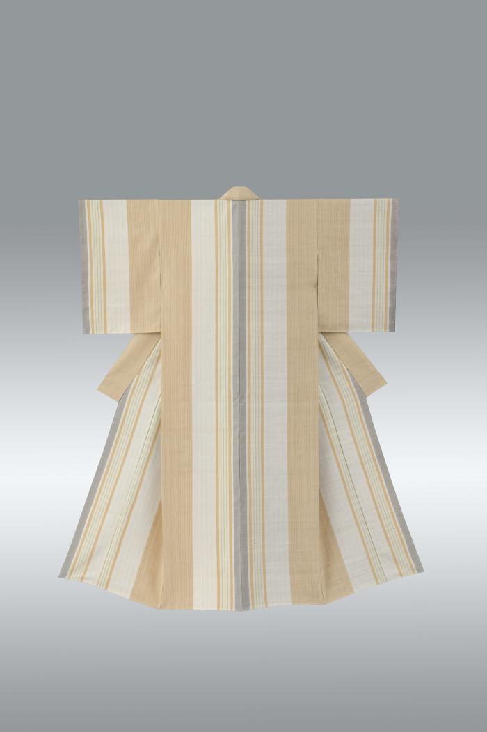 紬織着物「土筆」