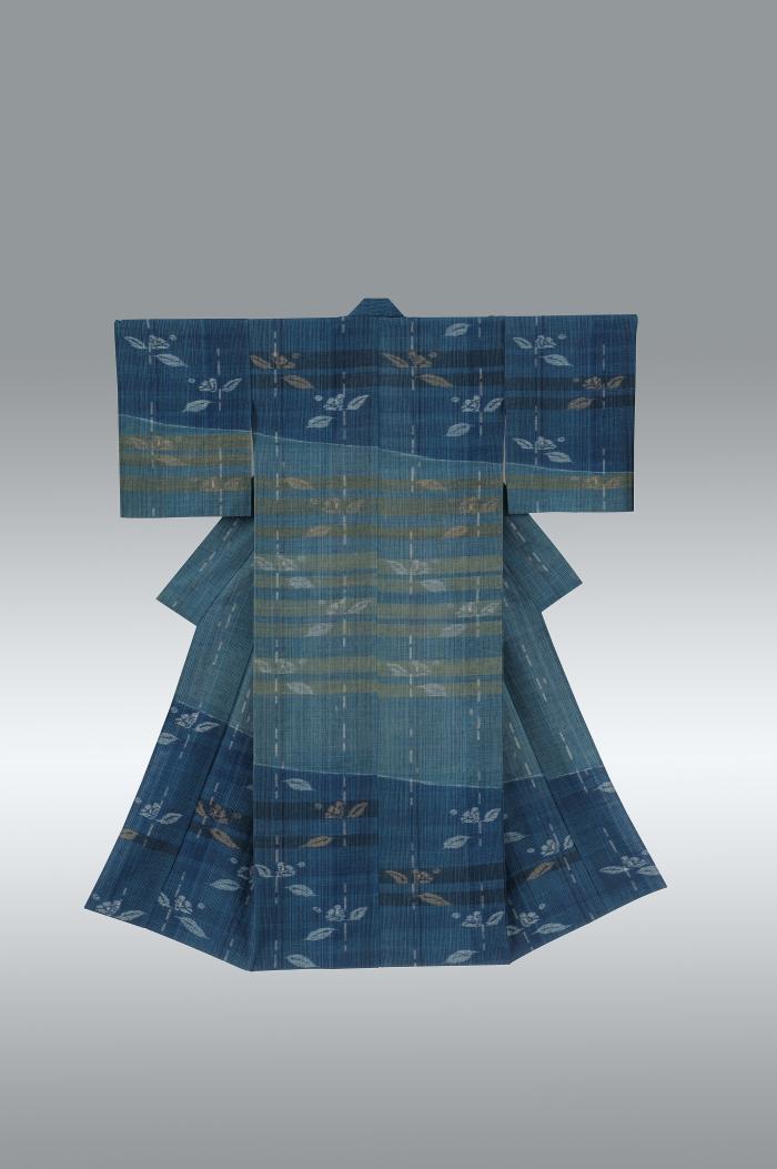 木綿絣手紡着物「立春」