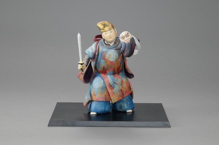 紙塑和紙貼り（夜神楽）