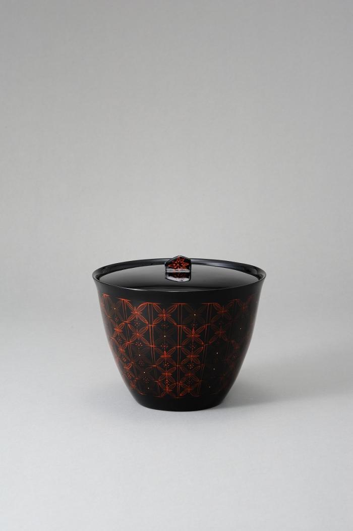 乾漆描蒟醤水指「水の音」