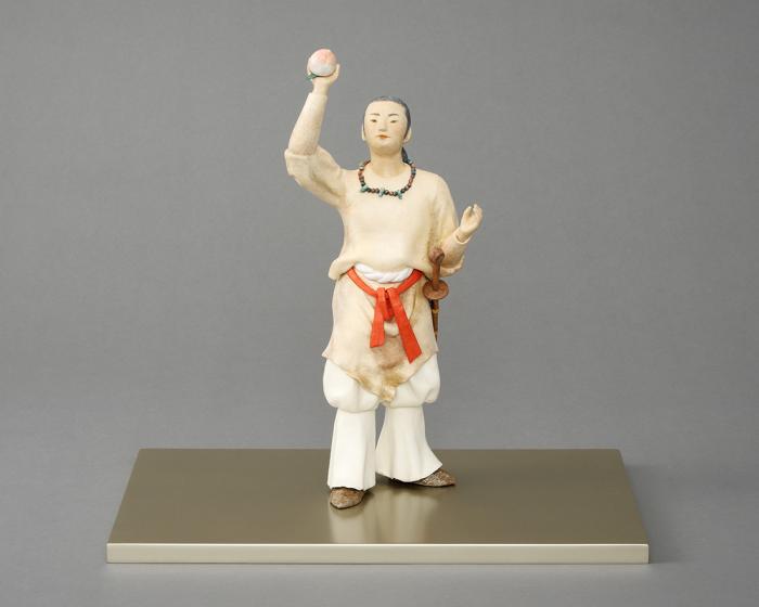 紙塑和紙貼「疫病退散」