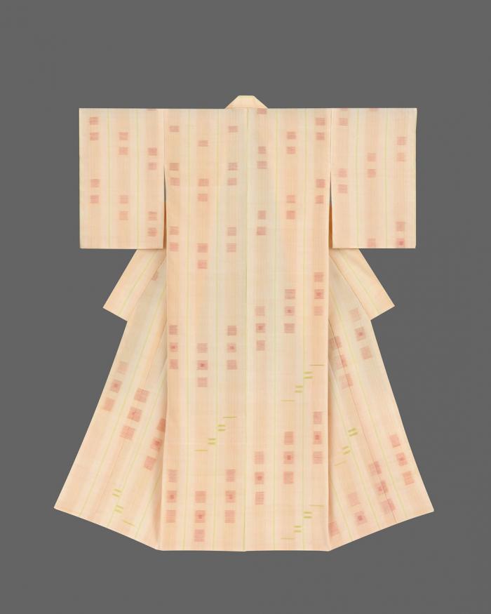 紬織着物「春霞」
