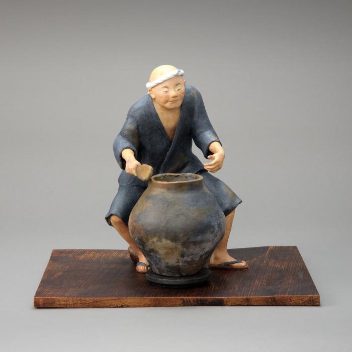 紙塑和紙貼「古往今来」