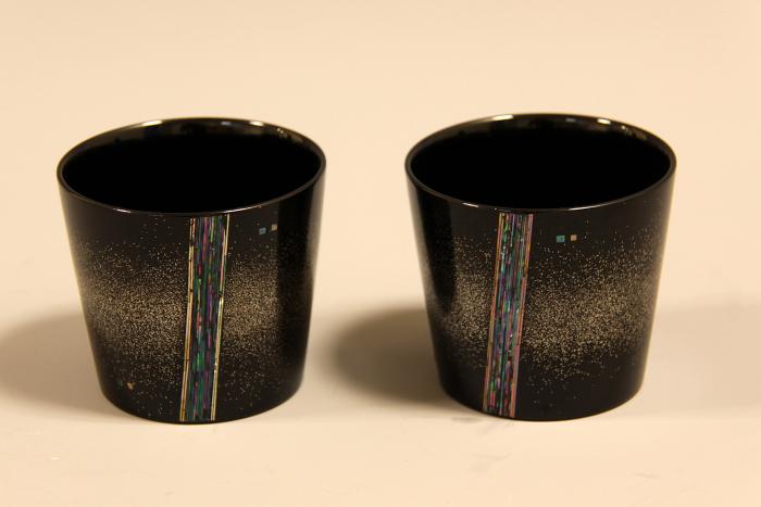 蒔絵酒器一対「秋」