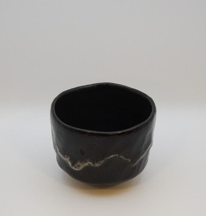 黒幕釉茶盌