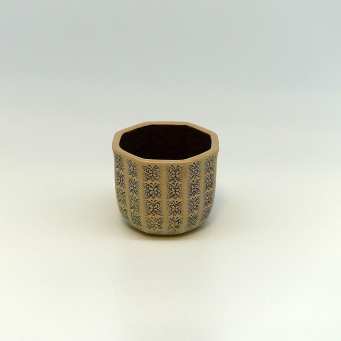 籃胎蒟醬八角酒器「緑陰」