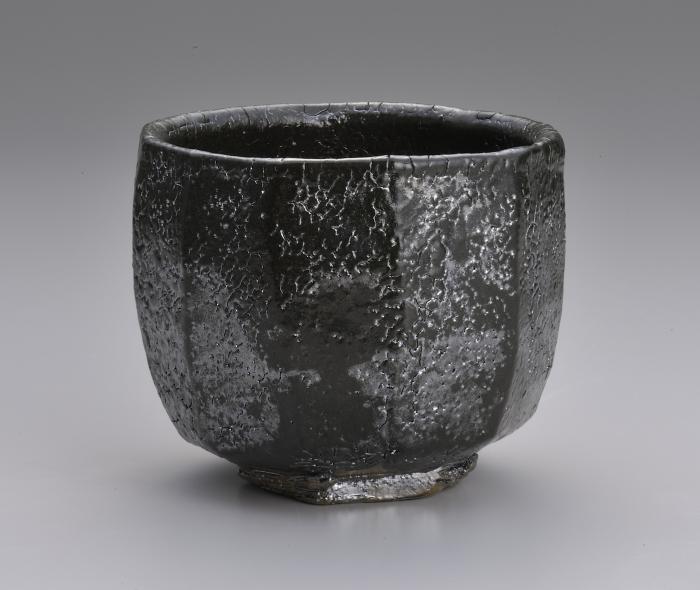 萩黒茶盌