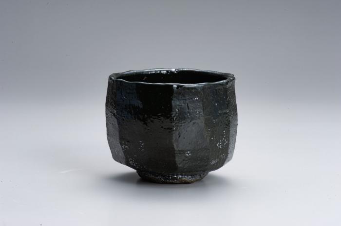 萩黒茶盌