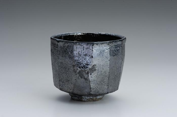萩黒茶盌