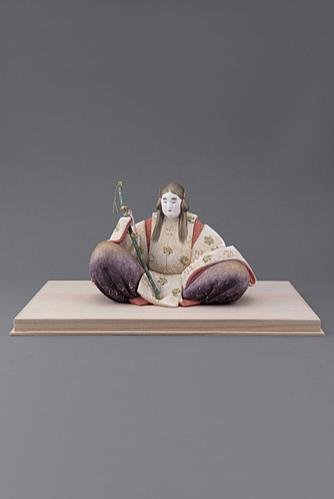 陶彫彩色「烏の杜」