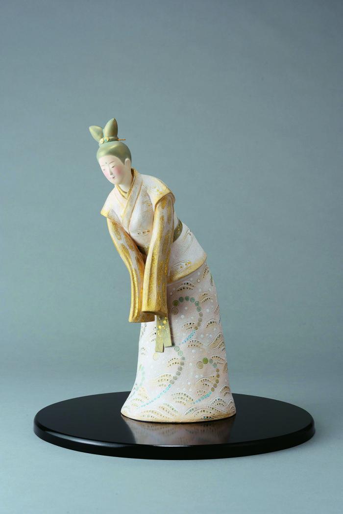 陶彫彩色「海霧」