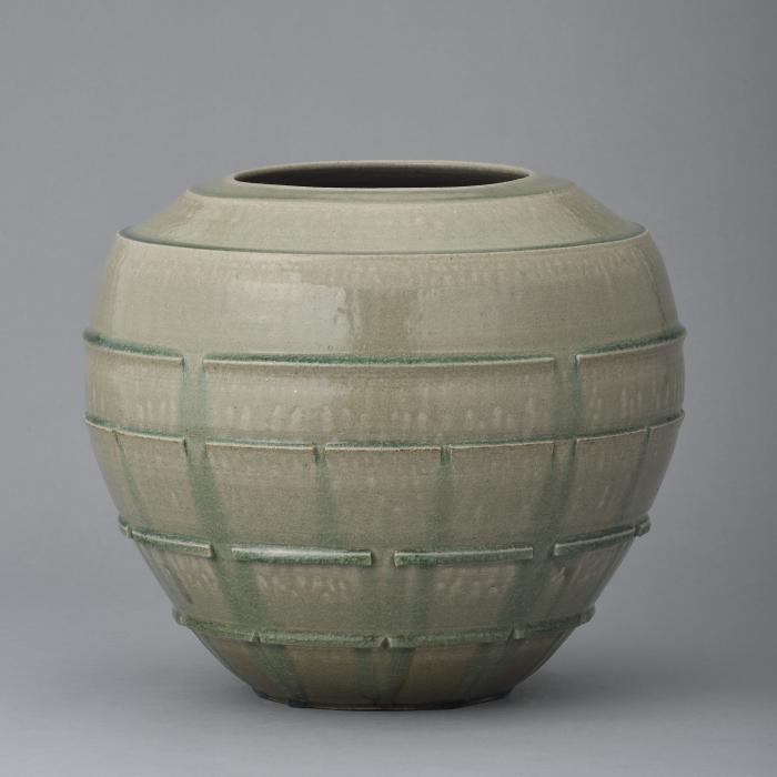 翠玉刻文器