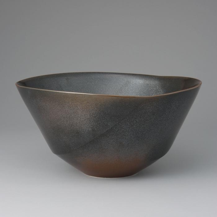 天目面取掛分鉢