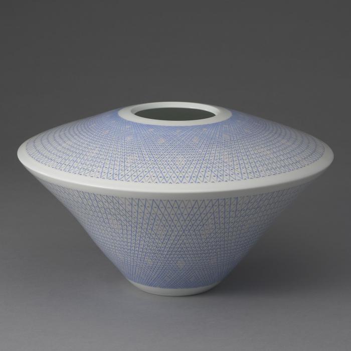 彩色象嵌壺